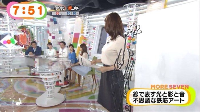 【画像】加藤綾子のEカップ着衣おっぱいが綺麗なお椀型でそっと手の平でタッチしたくなるｗｗｗｗ0009manshu